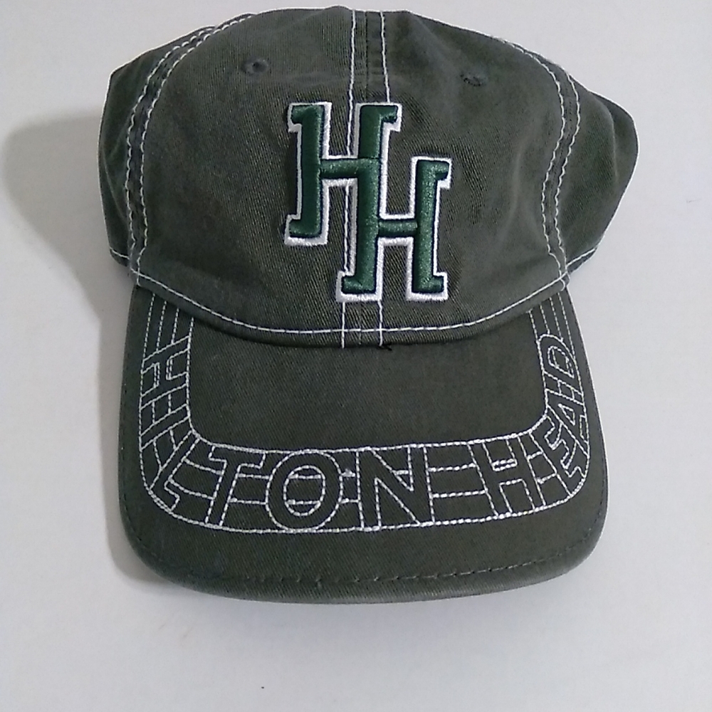 Hilton Head South Carolina Green Adjustable Dad Cap One Size